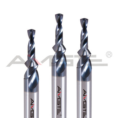 118 Degree Carbide Step Drill Bit Customized Solid Carbide CNC Bits