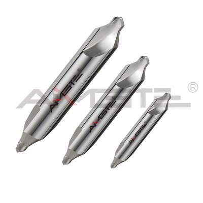60° Carbide Center Drill Bit Double Head Drill Bit For Hardened Steel