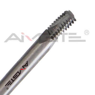 3/8-16 UNC Threading End Mill Polished Alloy Milling Cutter Uncoated
