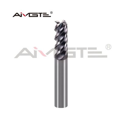 4 Flute Carbide U-Slot End Mill for Steel Stainless Inconel High Efficiency Roughing  Finishing