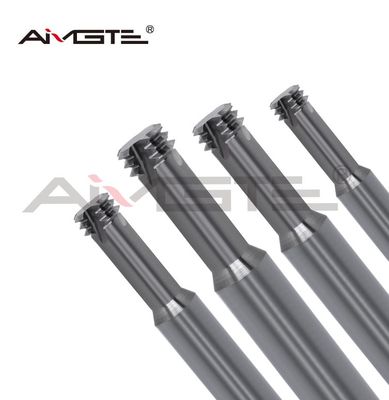 M3 - M20 Carbide Thread Mills High Speed Milling Bits For Steel