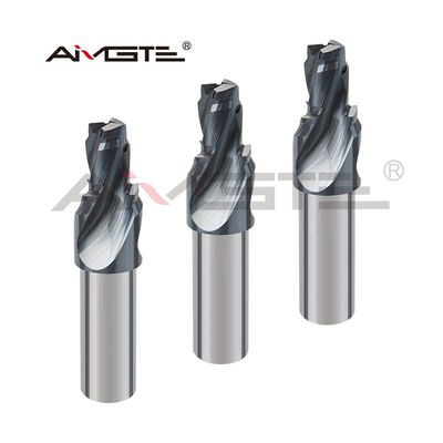 High Speed Tungsten Carbide Drill Bits 90 Degree / 120 Degree 3 Flute