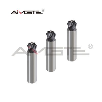 Industrial Step End Mill 4 Flutes For Mold Steel Die Making Precision Machining