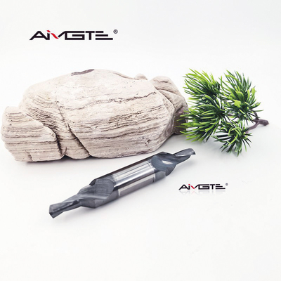 Aerospace Grade Center Drill Bit AlTiN Carbide Center Drill 60 Degree For Titanium Inconel Machining