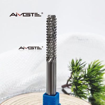 مطاحن نهاية كربيد 4 مم 6 مم لـ PCB - قواطع نقش من الفولاذ التنغستن ذات أسنان الذرة لتصنيع لوحات الدوائر