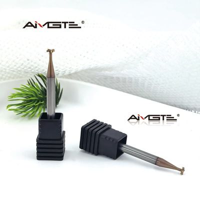 4 Flute Solid Carbide T Slot End Mill Tungsten Steel T Type Milling Cutter for Steel  Aluminum CNC Machine Tool HRC55 TiAlN Coating