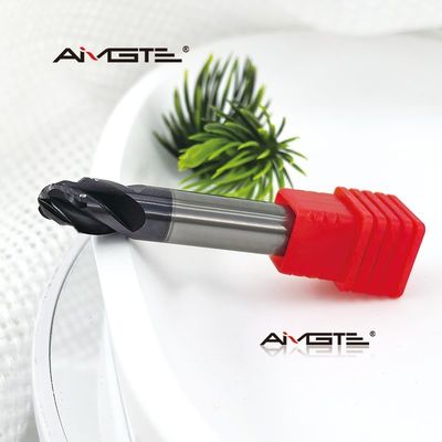 4 Flute Carbide Stepped Ball End Mill Precision Forming Cutter for 3D Profiling CNC Milling Tool Multi Level Radius Cutting 2mm-12mm Diameter