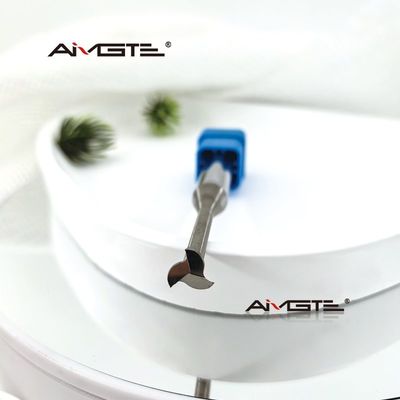 Tungsten Carbide 3 Flute T Slot End Mill Deep Hole Milling Cutter for Die Steel Extra Long Reach CNC Router Bit  1/4